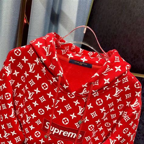 louis vuitton supreme sweater replica|louis vuitton sweatpants.